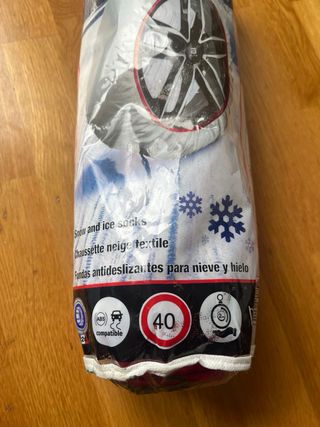 Cadenas de Tela para Nieve