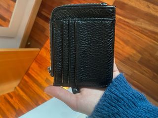 Cartera Stradivarius negra