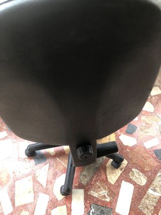 Silla giratoria oficina azul