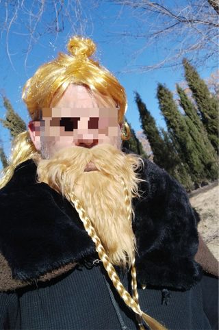 Accesorios para disfraz de vikingo