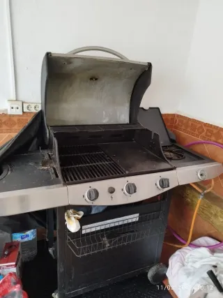 Barbacoa de gas