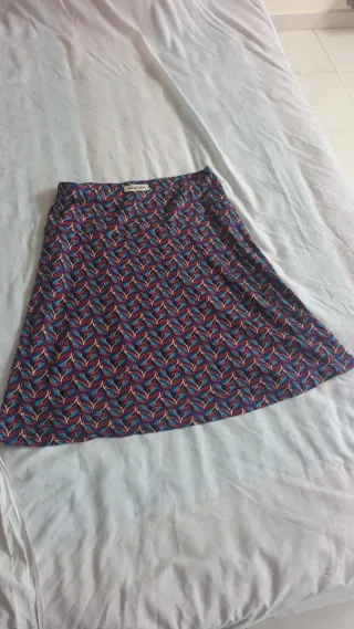 Falda estampada mujer talla única