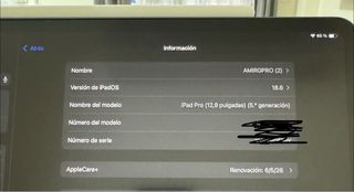 iPad Pro 12.9 5ª Gen Grigio Siderale