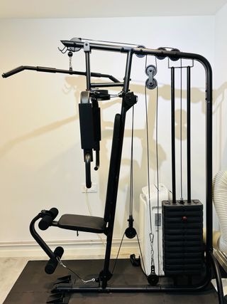 Entrenos personales de fuerza en espacio privado