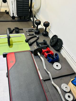 Entrenos personales de fuerza en espacio privado