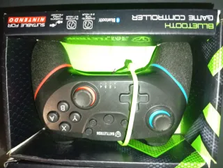 2 Mandos Bluetooth Battletron para Nintendo