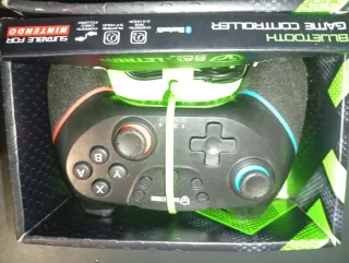 2 Mandos Bluetooth Battletron para Nintendo