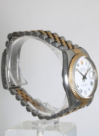 Rolex Datejust Buckley Esfera Blanca