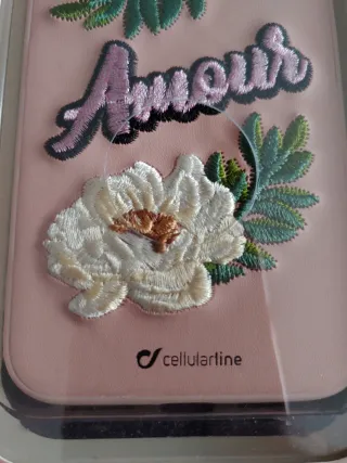 Funda Cellularline iPhone XS/X Patch Amour