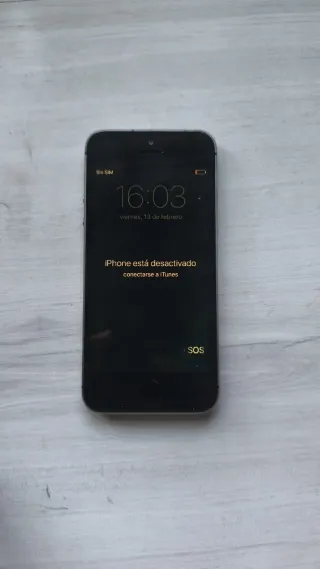 iPhone 5s 32GB Negro 2016