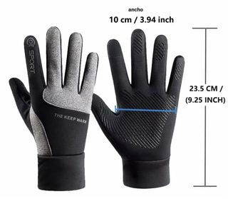 Guantes térmicos invierno resistentes al agua