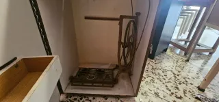 Máquina de coser antigua