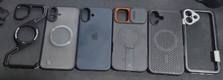 iPhone 16 Plus + 6 Fundas