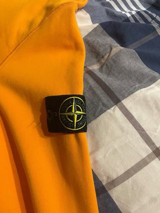 Sudadera Stone Island Naranja