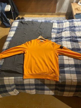 Sudadera Stone Island Naranja