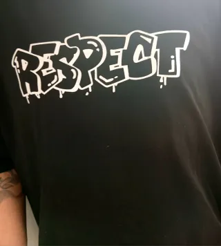 Camiseta Estampada DUCK ANGEL Hip Hop RESPECT