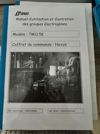 Generador SDMO TM11.5K Nexys, Mitsubishi