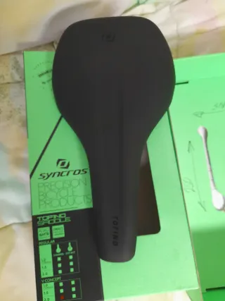 Sillín Syncros Negro Bicicleta Modelo Tofino