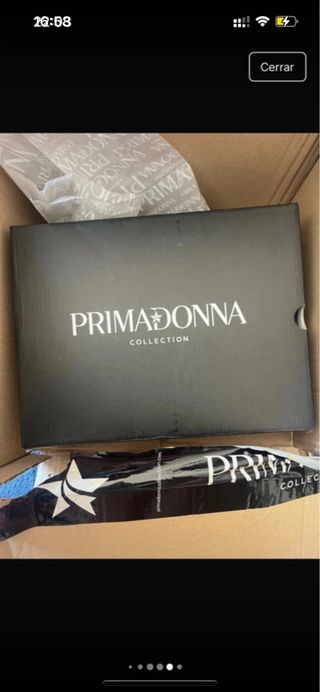 Sandalias tacón Primadonna doradas