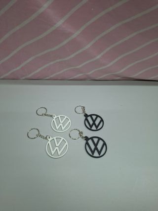 Porta-chaves Volkswagen (2 Brancos, 2 Pretos)