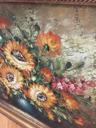 Cuadro Bodegón Flores