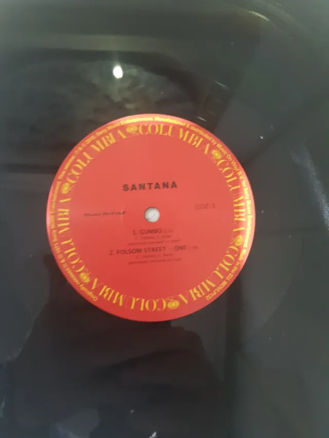 Vinilo Santana III 180g Batuka 2010 Sony 2lp