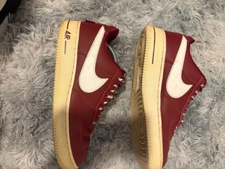 Nike Air Force 1 Talla 44 Roja y Blanca