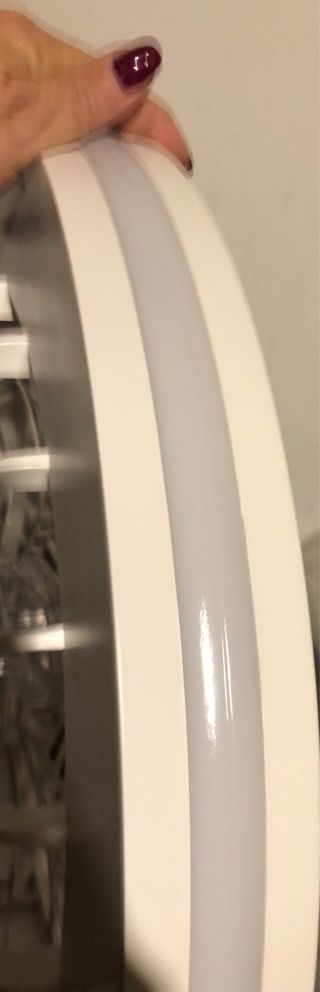 Ventilador Teto LED com 3 Modos de Iluminação