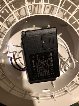 Ventilador Teto LED com 3 Modos de Iluminação