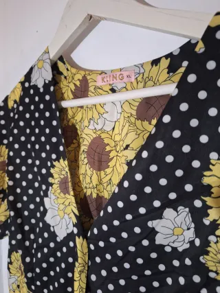 Mono Kling lunares y girasoles