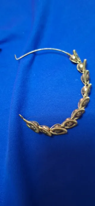 Orecchini a cerchio dorati