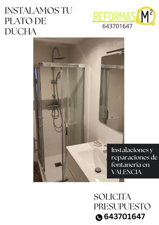 Instalación plato de ducha
