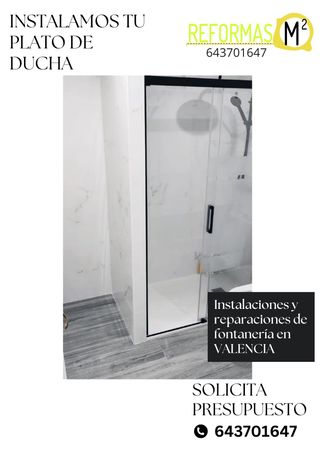 Instalación plato de ducha