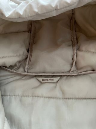 Cazadora acolchada beige hombre Talla M