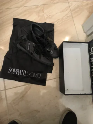 Scarpe Soprani Uomo Nere