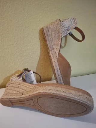 Sandalias mujer piel cerradas altas Tex