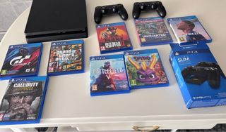 PDP PS4 Ultra Slim Charge System Negro