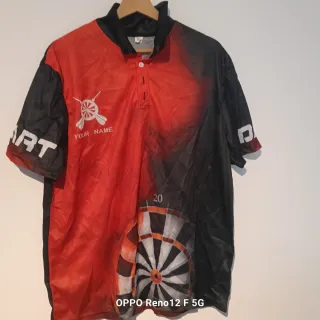 Camiseta de dardos personalizada XL