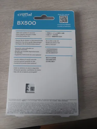 SSD Crucial BX500 480GB SATA