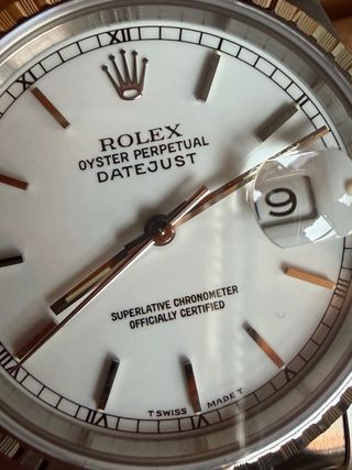 Rolex Datejust 16220 Acero.