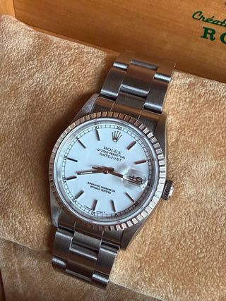 Rolex Datejust 16220 Acero.