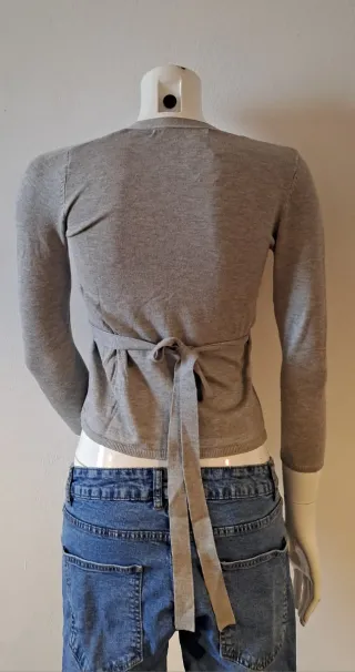 Maglia Tezenis Incrociato Tg. S Grigia