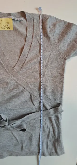 Maglia Tezenis Incrociato Tg. S Grigia