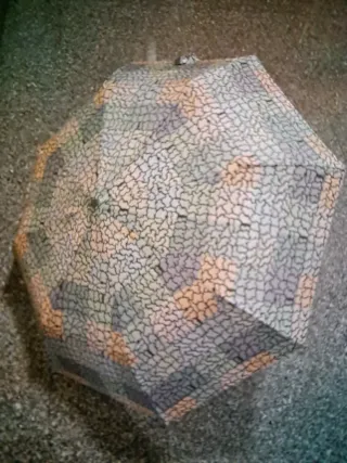 Paraguas plegable multicolor