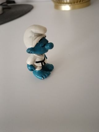 Puffo Karateka Vintage Schleich 1981