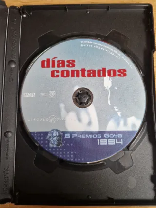 DVD Días Contados (Carmelo Gómez)