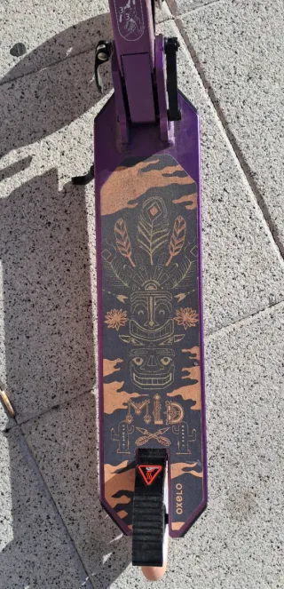 Patinete Oxelo Mid 9 Morado