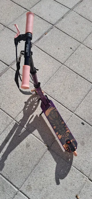 Patinete Oxelo Mid 9 Morado