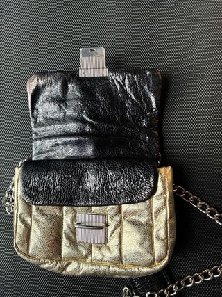 Bolso Bimba y Lola bandolera dorado