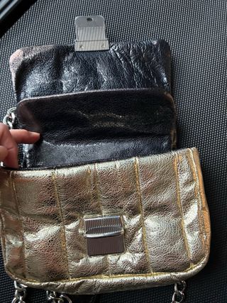 Bolso Bimba y Lola bandolera dorado